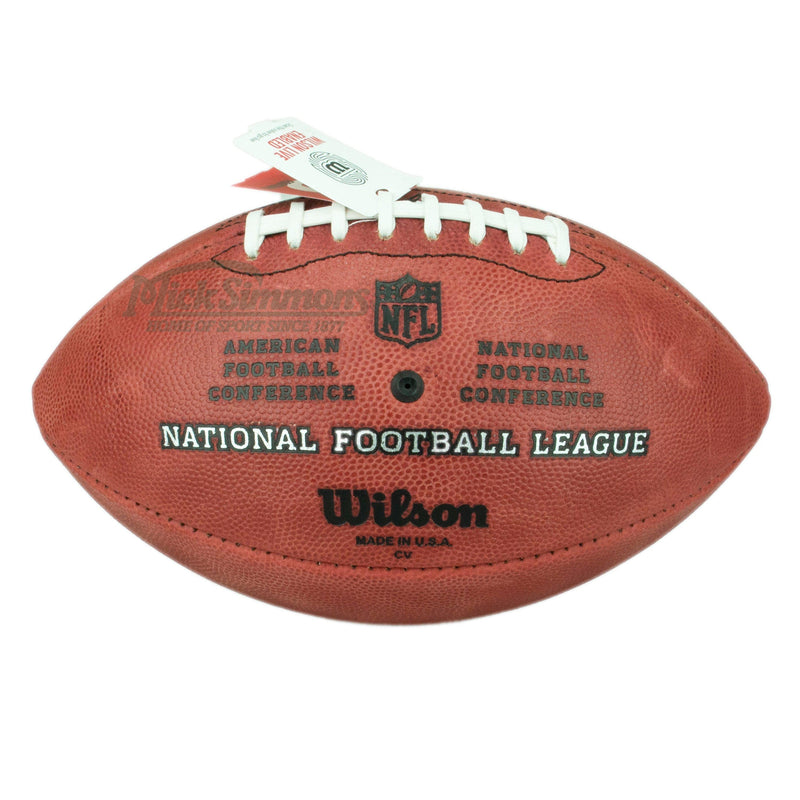 Wilson Duke Authentic Leather NFL Game Ball (Gridiron Ball) - Mick Simmons Sport