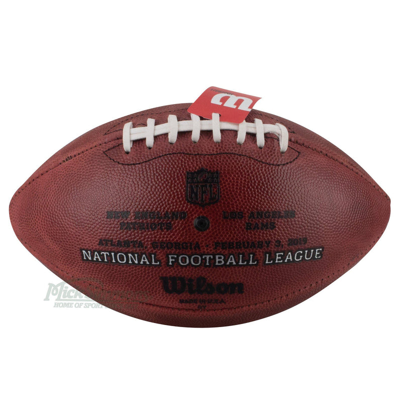 Wilson Super Bowl Liii Metallic Leather New England Patriots Championship Football - new